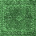 thumbnail image 1 of Ahgly Company Indoor Square Persian Emerald Green Traditional Area Rugs, 5' Square, 1 of 4