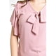 thumbnail image 4 of Blusa con moño al frente Roman Fashion /Tallas Extras, 1874 (Rosa) rosa 42, 4 of 6