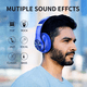 thumbnail image 5 of Audífonos De Diadema Inalámbricos Bluetooth Azul, 5 of 5