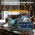 thumbnail image 2 of NEEDONE 16L Intelligent Upgrade Electric Cigar Humidor,Tem & humidity Control System, Accurate Hygrometer,Spanish Cedar Wood,for 100 Counts, Gifts For Men, 2 of 8