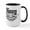 White/Black Inside, variant on CafePress - U.S. Navy Born To Battle - 15 oz Ceramic Large White Nolvety Mug