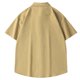 thumbnail image 3 of pstuiky camisetas para hombre, Camisa de manga corta con cuello vuelto y botones y bolsillos de color liso a la moda para hombre camisas casuales para hombre m, 3 of 3