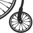 thumbnail image 4 of Rueda de Bicicleta Arte de Pared de Metal Sala de Estar Dormitorio Estudio DecoracióN de BañO Decoraciones para Interiores y Exteriores Adorno Colgante de Pared, 4 of 5