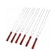 thumbnail image 4 of 6 Tenedores Para Cocinar Carne, de Acero inoxidable, Con 2 Cepillos de Silicona, Abatibles para Asar., 4 of 7