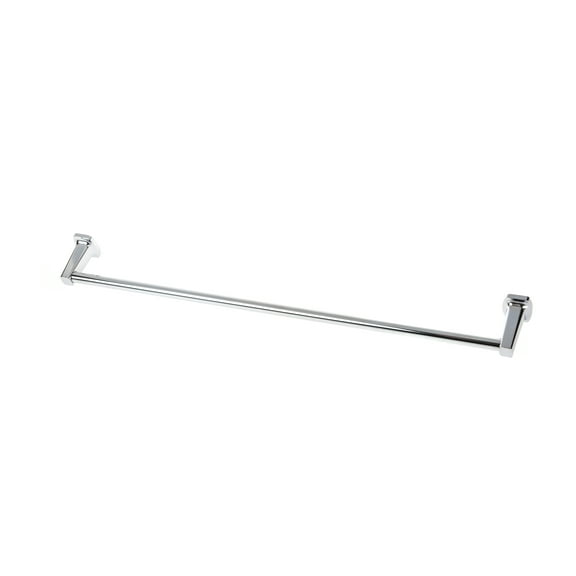 Mainstays 24" Square Style Wall Mount Steel Towel Bar, Chrome Finish, Horizontal Orientation