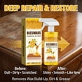 thumbnail image 3 of Beeswax Wood Polish, Natural Micro-Molecularized Beeswax Spray, Beeswaxs Essential Oil Wax, Multi-Purpose Furniture Polish, Wood Cleaner Repairing and Care Spray, Restores Shine & Removes Scratches, 3 of 7