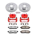 thumbnail image 2 of PowerStop Front Z36 Truck & Tow Brake Pad and Rotor Kit with Red Powder Coated Calipers Fits: FORD LINCOLN Select Models KC1943A-36, 2 of 4