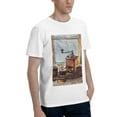 thumbnail image 2 of Bingfone Oil Lamp Coffee Beans Men'S Loose Fit Short-Sleeve Pocket T-Shirt, 2 of 7