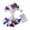 02# (9.84FT & 20 LED Lights), variant on 4th of July Lights Battery Operated, Red White & Blue Lights with Timer Outdoor Waterproof, LED Patriotic Star String Lights for Memorial Day Presidents Day Independence Day (4.92FT & 10 LED Lights)