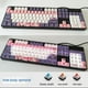 thumbnail image 4 of Teclado mecánico de 87/104 teclas Sanrio Kawaii Kuromi My Melody Cinnamoroll Teclado para juegos de anime con conexión en caliente Eje rojo té verde, 4 of 5