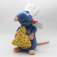 thumbnail image 1 of Disney-muñeco de peluche con diseño de Ratatouille para niños, juguete de peluche con diseño de ratón Remy y queso de 30cm, regalo para niños Fivean unisex, 1 of 1