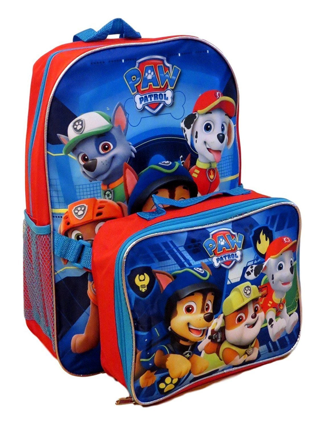 Nickelodeon Paw Patrol Backpack with Detachable Lunch Kit - Walmart.com