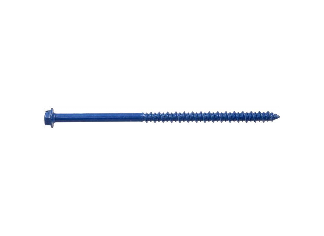 Hillman  Tapper  Steel  Hex Head Concrete Screw Anchor  100 pk