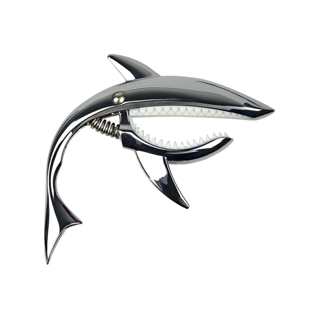 Tignapoo Capo de Guitare en Alliage de Zinc avec Coussinet en Silicone, Pince à Ressort Réglable pour Guitares Acoustiques, Électriques et Ukulélés, Offert en Plusieurs Couleurs (Noir, Argent, Or Rose, Or)