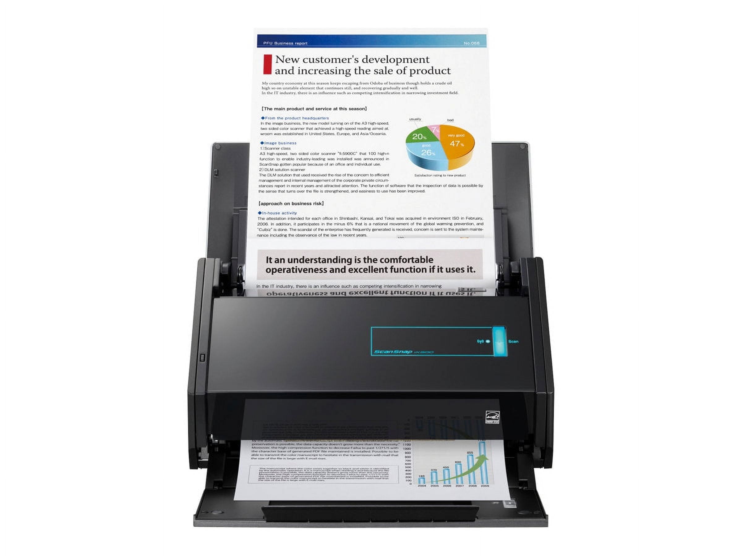 ScanSnap iX500 Desktop Scanner for PC and Mac - Walmart.com