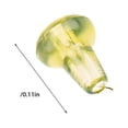 thumbnail image 4 of xinxixnxx 30 Pieces PVC Lake Reservoir Fishing Space Bean Replacement European Transparent Modified Buffer Block Beans Tool, 4 of 5