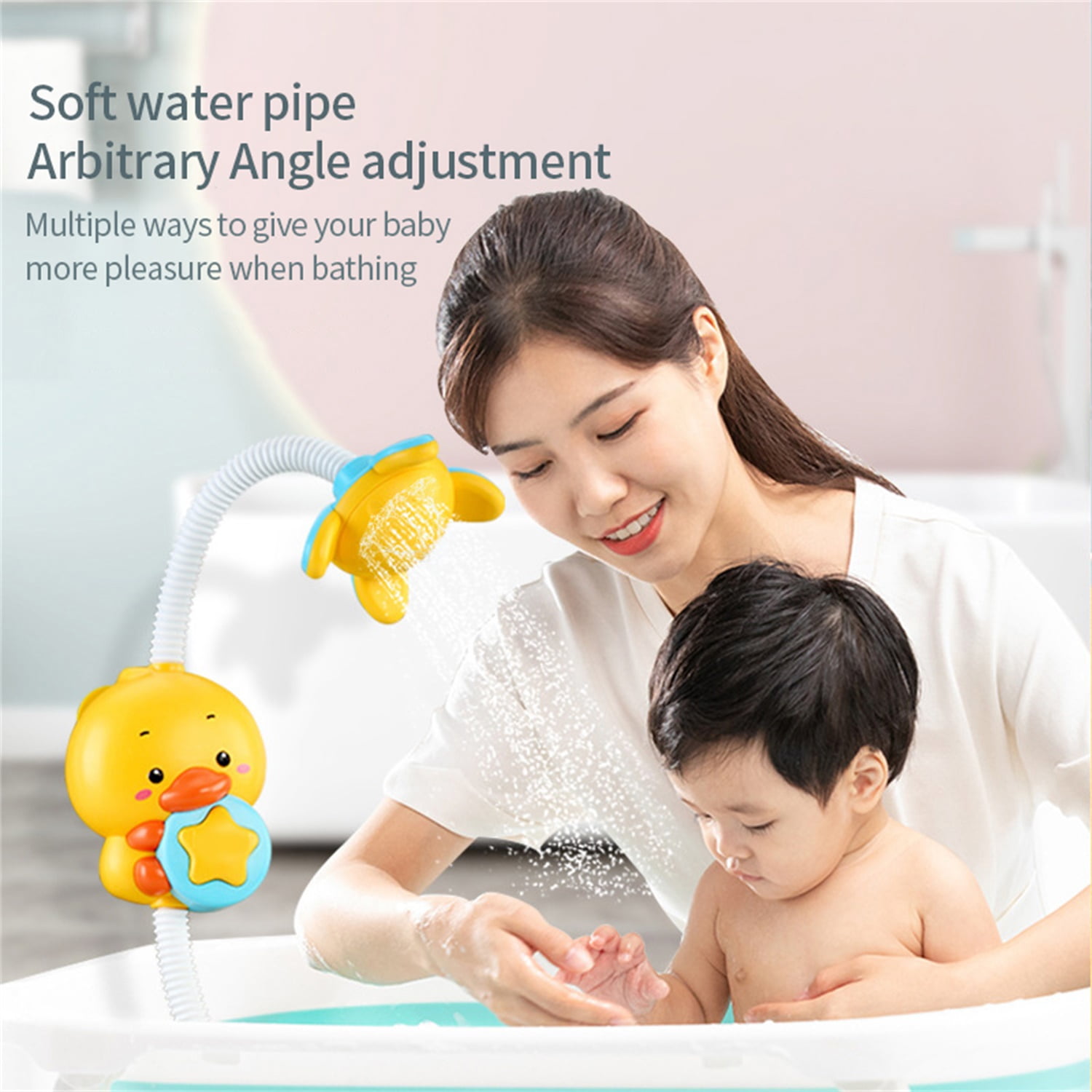 Shower Bath Toys for Kids Gifts, Baby Shower Head for Tub for Boys Girls, Cartoon Baby Bathtub Toy Shower Bath Toys for Kids Gifts, Baby Shower Head for Tub for Boys Girls, Cartoon Baby Bathtub Toy