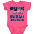 thumbnail image 3 of Inktastic Veterans Day Military Honoring Those Who Serve Boys or Girls Baby Bodysuit, 3 of 5