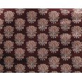 thumbnail image 4 of oneOone Georgette Viscose Fabric Leaves & Floral Block Fabric Prints By Yard 42 Inch Wide, 4 of 5