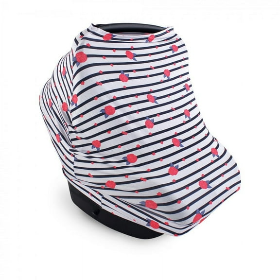 Yoga Sprout Baby Girl Multi-use Car Seat Canopy, Wild Floral, One Size