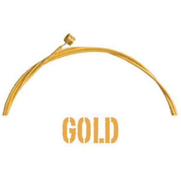 Aurora AURGLD9-46 Guitare Électrique Premium 9 LH Jauge Guirlande Lumineuse - Or