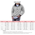 thumbnail image 4 of Sudadera Con Capucha De Manga Larga Para Hombre Escote Suelto Cremallera Color Puro Sudadera Con Capucha Agradable Para La Piel Masculina De Moda Gris Claro S, 4 of 4