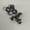 Black, variant on Waistband Adjuster for Jeans, Adjustable Waist Buckle, 1-Pack, Metal Flower Design Button for Waist Tightening Silver