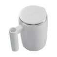 thumbnail image 3 of Vaso mezclador automático, recargable, giratorio y autoagitador con tapa, 14 pulgadas, blanco, 3 of 9