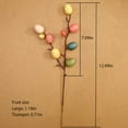 thumbnail image 4 of 5PCS Easter Picks,Easter Eggs Artificial Stems,Easter Egg Branches Artificial Easter Egg Twig Stems for Vase Plastic UV Resistant for Garden Table Centerpieces Home Decoration, 4 of 6