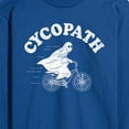 thumbnail image 3 of Instant Message - Cycopath - Men's Long Sleeve T-Shirt, 3 of 6