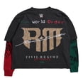 thumbnail image 3 of Men's Civil Regime  Black Rey Mysterio Lucha 619 Long Sleeve T-Shirt, 3 of 7