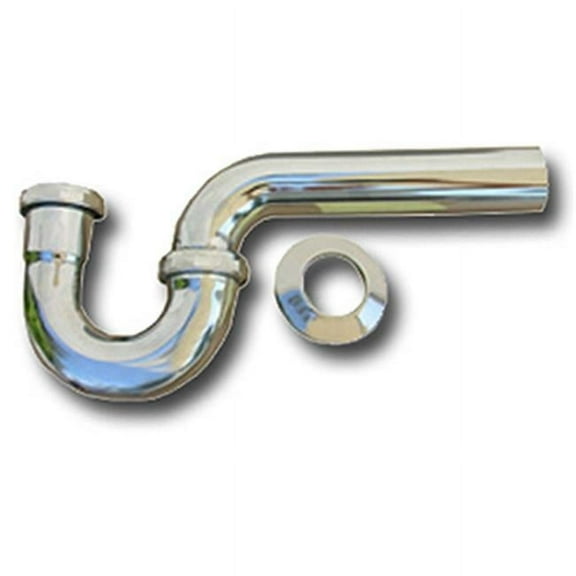 Larsen Supply 03-3505 1.25 in. Chrome Lavatory P Trap - Chrome - 1-1/4 in. O.D.