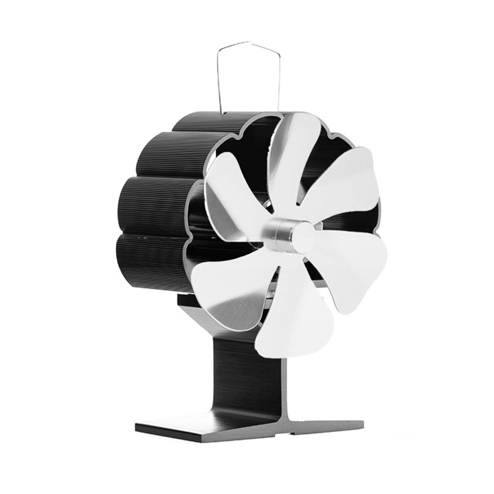 Teissuly Stove Fan Wood Stove Fans Fireplace Fan Heat Powered Fan With