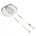 thumbnail image 1 of VGEBY Lightweight Portable Training Badminton Racket, 1068 Badminton Racket, For Training Outdoor Fun Adults Children, 1 of 8