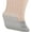 Grey 6 Pairs, variant on Seamless Ball Cushion No Show Socks Women 6 Pack Cotton Footies Size S M L