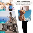 thumbnail image 4 of Yiaed Blue Sky Cloud Puppy Print Handbag for Women Tote Purse Shoulder Bag Large Fashion Hobo Purse Handbag Shopping Tote, 4 of 5