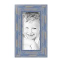 thumbnail image 2 of ArtToFrames 4" x 8" Blue Picture Frame, 4x8 inch Blue Wood Poster Frame (WOM-4377), 3 Pack, 2 of 8