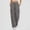 Dark Gray, variant on Cargo Pants for Women Drawstring Elastic Waist Long Pants Ladies Solid Color Casual Loose Quickdry Cargo Pants with Multiple Pockets
