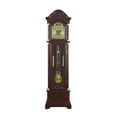 thumbnail image 3 of 72" Floor Standing Grandfather Clock Cherry Finish, 3 of 7