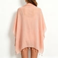 thumbnail image 5 of Hilenly Fringe Kimono Beach Cover Ups for Women Long Cardigan Cover Up with Tassel Swimsuit Coverup, 5 of 8