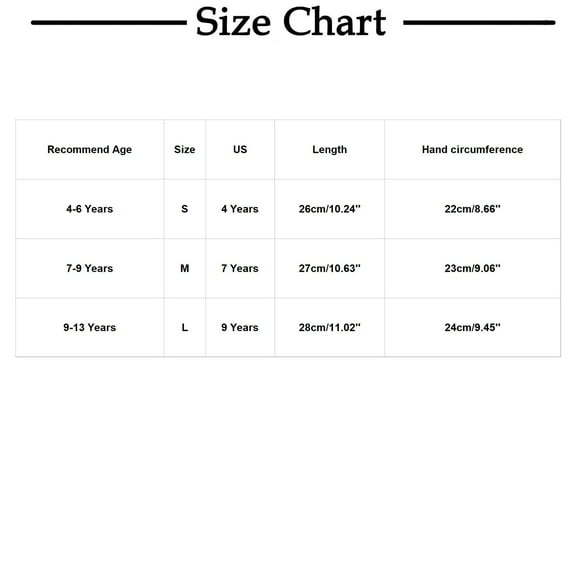 Ugoldhm Kids Waterproof Ski Gloves with Fleece Lining, Windproof Snow Gloves for Winter Sports, Sizes 4-13 Years