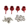 thumbnail image 2 of kusrkot Ball Bearing Upgrade Mounting Accessories Replacement Part for Wltoys 1:28 Scale red, 2 of 7