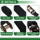 thumbnail image 5 of Correas de sujeción de trinquete Unique Bargains 1 Pcs 1 pulgada x 23 pies 1,764lb correas de sujeción para portaequipajes, motocicletas, camiones, remolques, negras, 5 of 7