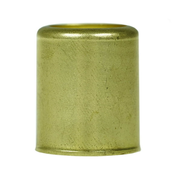 Brass Ferrule 7/8" Outer Diameter 5/8" Inner Diameter Smooth Crimp 32575