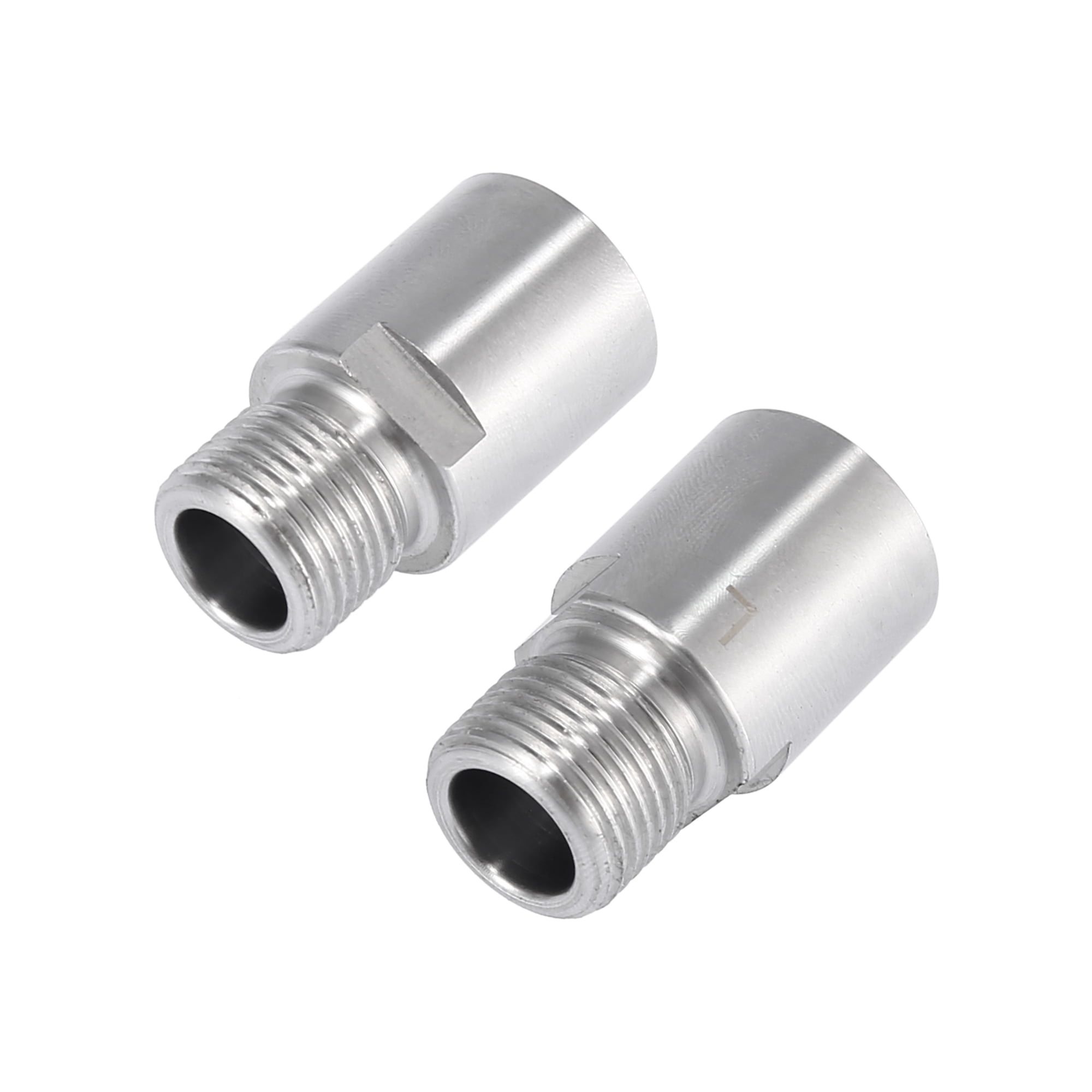 Unique Bargains Left Right Bicycle Pedal for 9/16 Inch Threaded Pedals Silver Tone