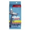 thumbnail image 2 of Gillette Sensor2 Men's Disposable Razors, 12 Count, 2 of 6