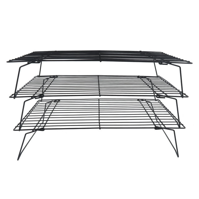 Cooling Baking Racks, Edges Folding Legs Non Stick 13 Inch Baking Rack For Cake For Snacks