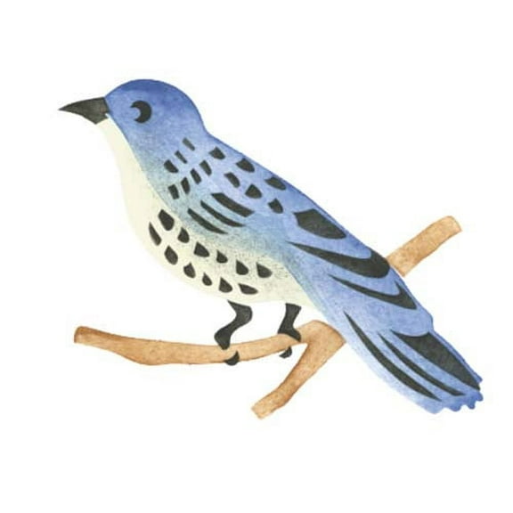 Bluebird Wall Stencil SKU #454 by Designer Stencils