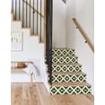 thumbnail image 4 of FLFK Decorative Stair Riser Decals, Geometric Pattern, Self-Adhesive, 39.9 x 7.08 inches, Set of 5, 4 of 6