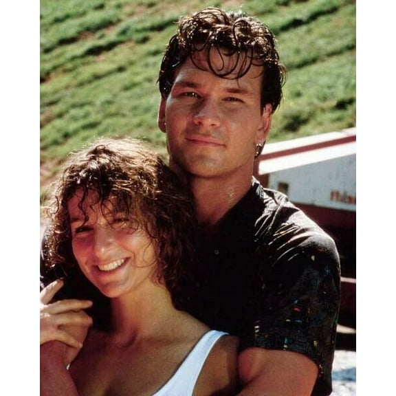 Dirty Dancing Johnny & Baby Patrick Swayze & Jennifer Grey 5x7 photo